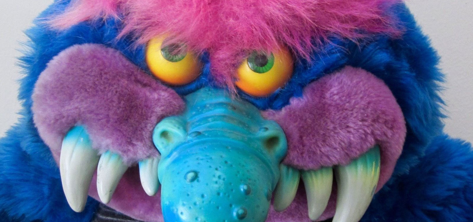 stuffed monster from the 80s