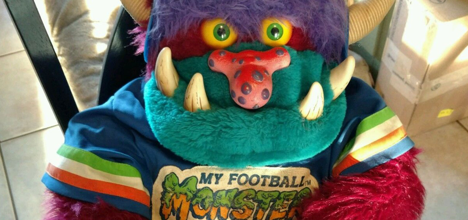 80s monster stuffed animal