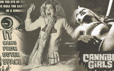 Horror Movie Newspaper Adverts