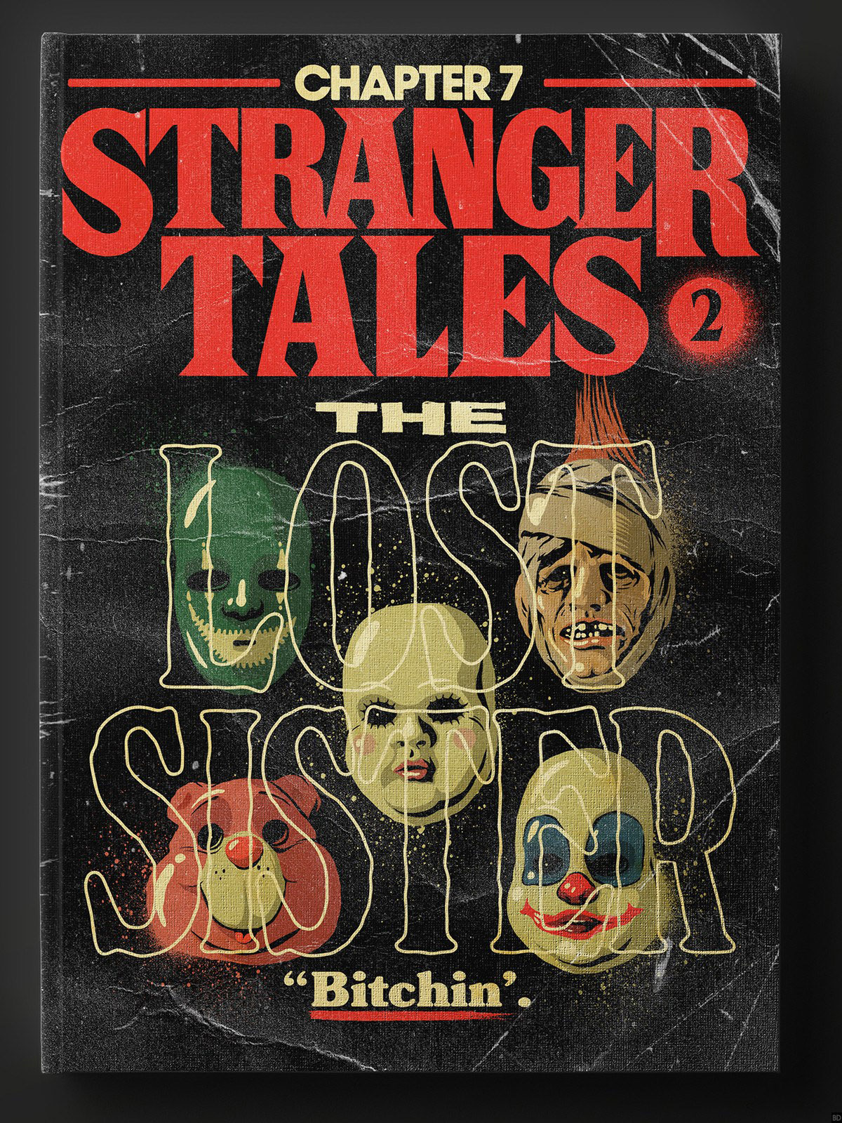 Retro Book Covers for “Stranger Things” Season 2 - Horror ... - 1200 x 1600 jpeg 722kB