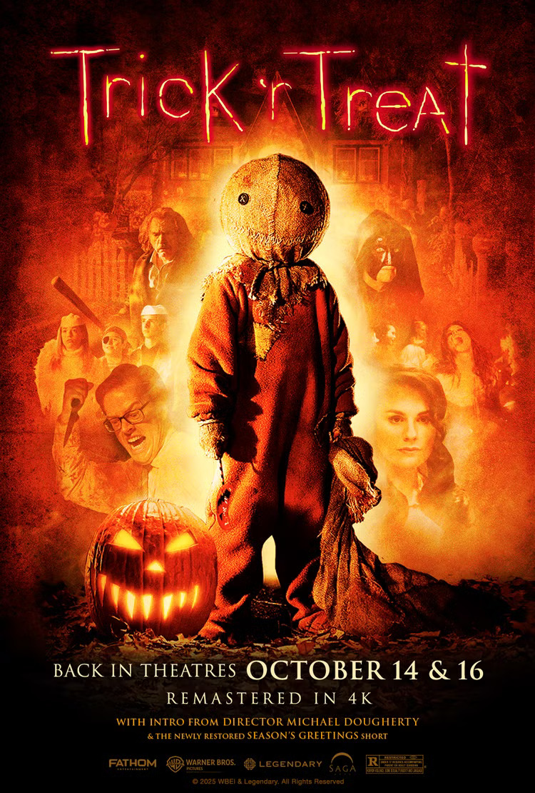 Trick ‘r Treat - Official Theatrical Re-Release Poster - Horror Posters - Horror Land