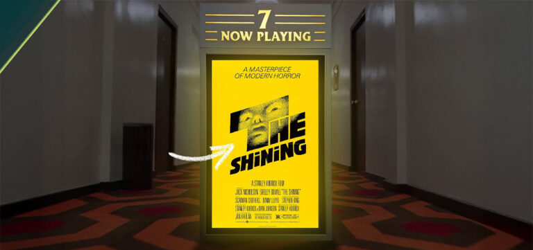 What's up with this poster for 'THE SHINING'? - Horror Videos - Horror Land