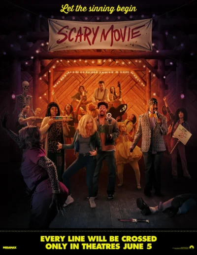 Scary Movie (2026) Poster - Sinners- Horror Posters - Horror Land