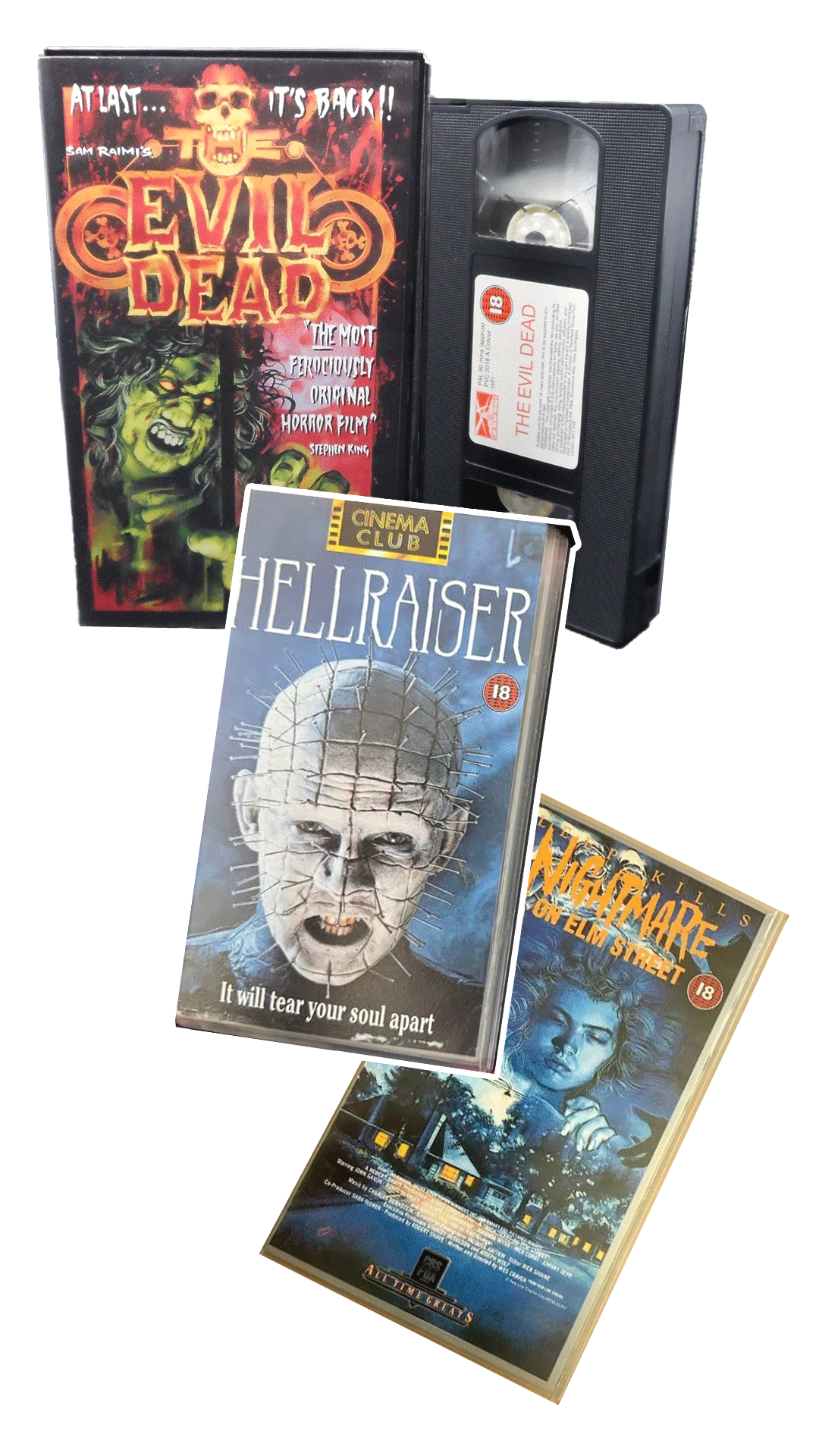 VHS Trilogy - Horror Videos - VHS - Horror Land